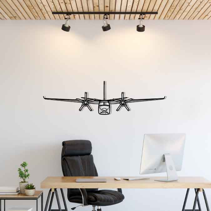 1000 Front Silhouette Metal Wall Art