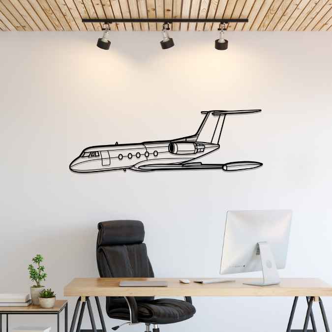 G-II Angle Silhouette Metal Wall Art