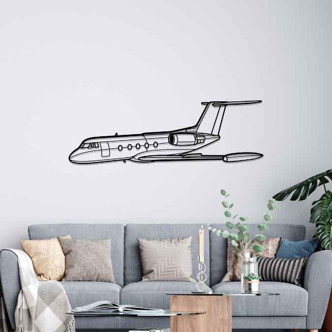 G-II Angle Silhouette Metal Wall Art