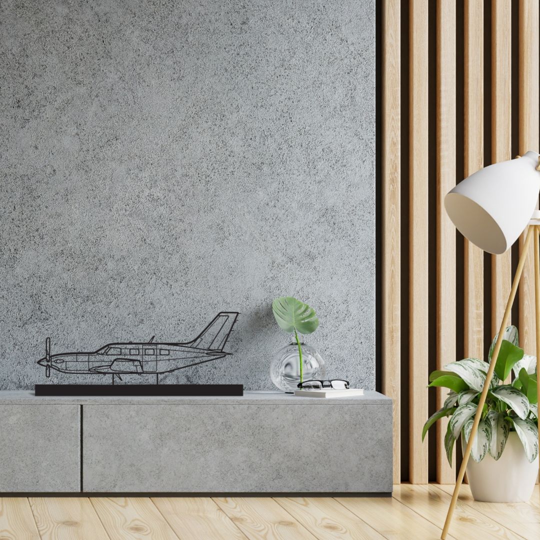 M500 Meridian Silhouette Metal Art Stand