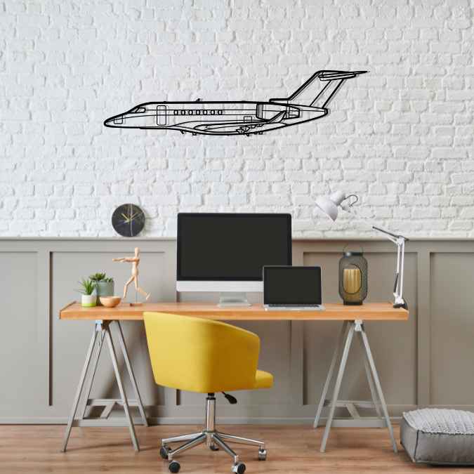 Citation Longitude 2025 Silhouette Metal Wall Art