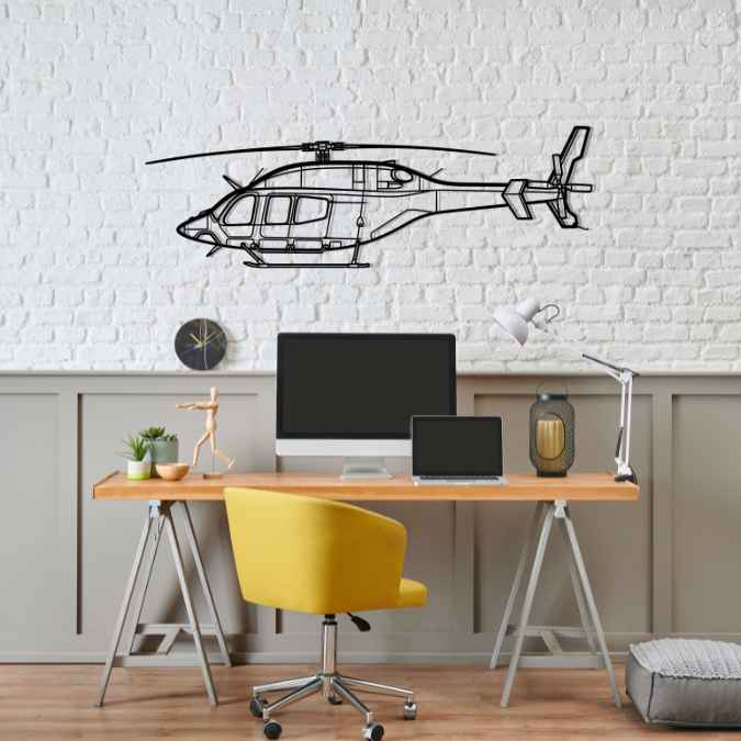 429 GlobalRanger Silhouette Metal Wall Art