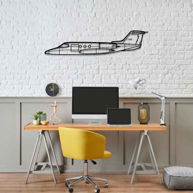 24F 1976 Silhouette Metal Wall Art