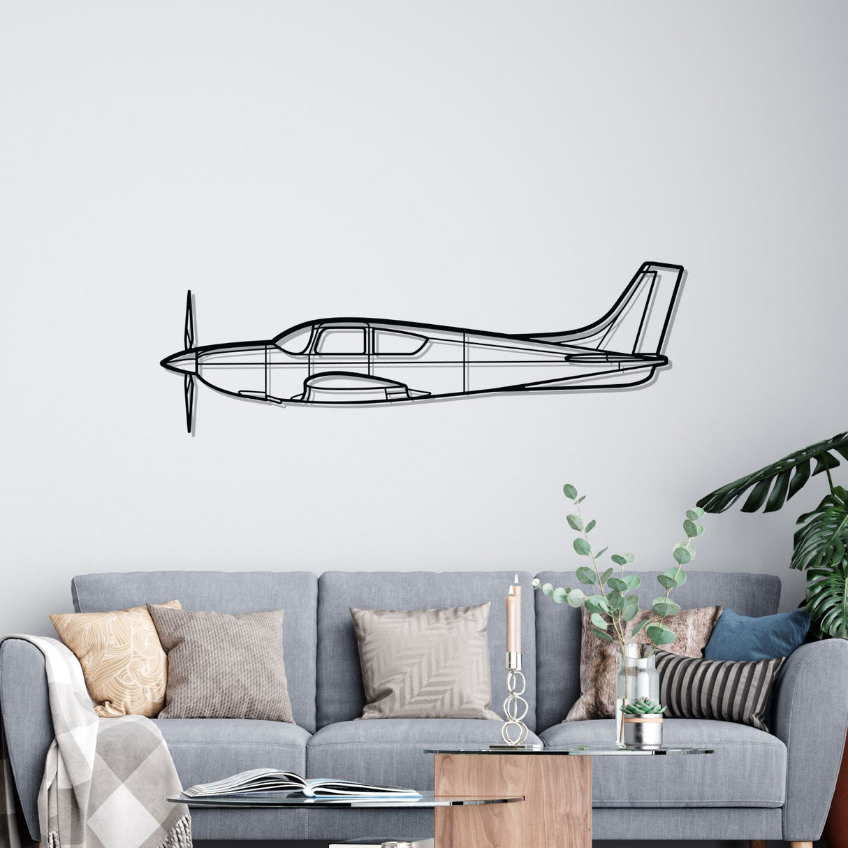 Eagle Silhouette Metal Wall Art