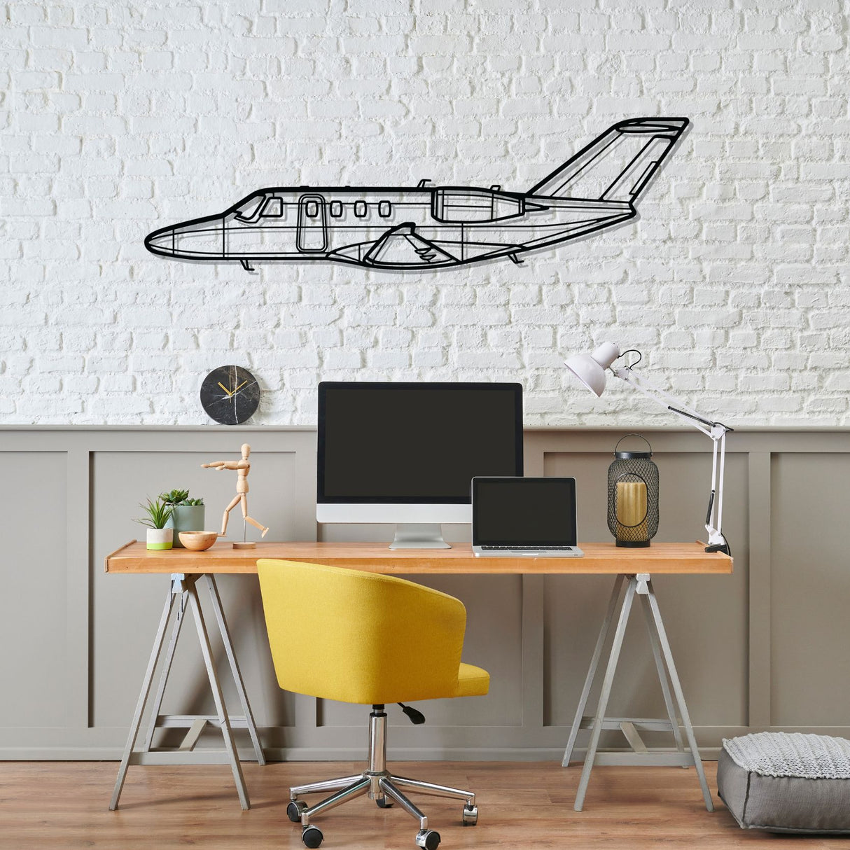 Citation M2 Silhouette Metal Wall Art