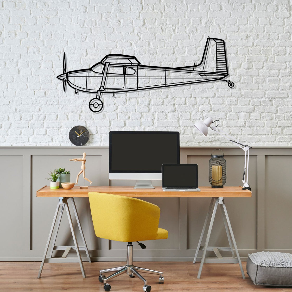 180F Silhouette Metal Wall Art