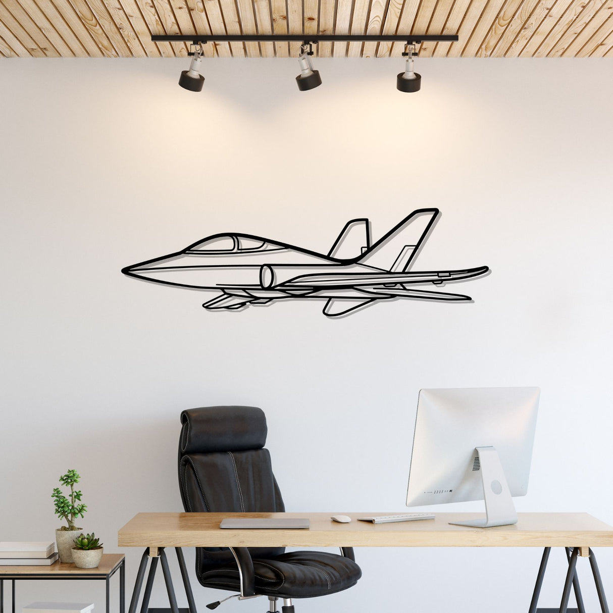 Super Scorpion Silhouette Metal Wall Art