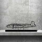 B25J Silhouette Metal Art Stand