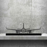 A350 Silhouette Metal Art Stand