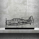 Harvard Silhouette Metal Art Stand
