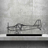 Kitfox 5 Silhouette Metal Art Stand