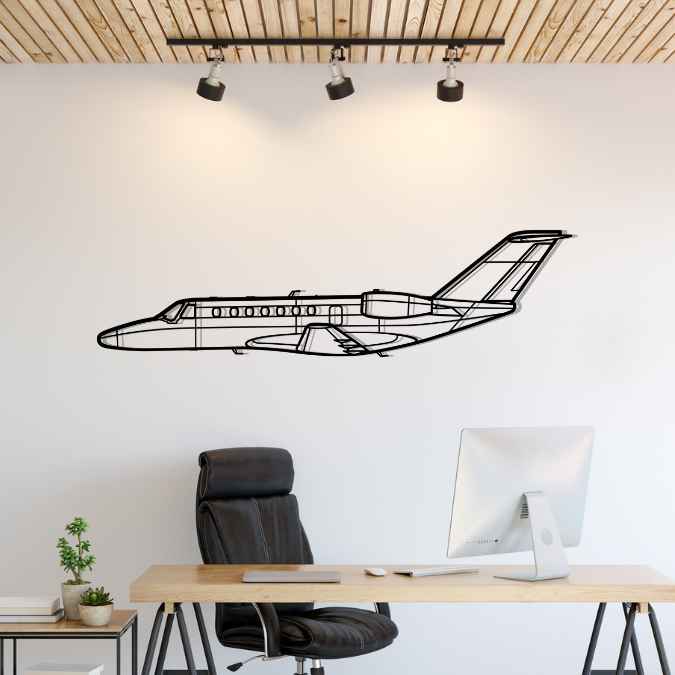 Citation CJ3+ Silhouette Metal Wall Art