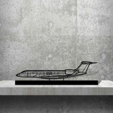 G650 Silhouette Metal Art Stand