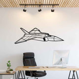 CF-105 Arrow Front Angle Silhouette Metal Wall Art