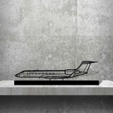 G550 Silhouette Metal Art Stand