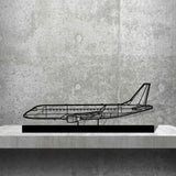 EMJ-175 Silhouette Metal Art Stand