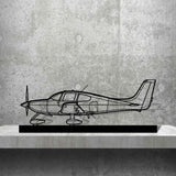 SR22 Silhouette Metal Art Stand