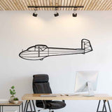 KA-4 Silhouette Metal Wall Art