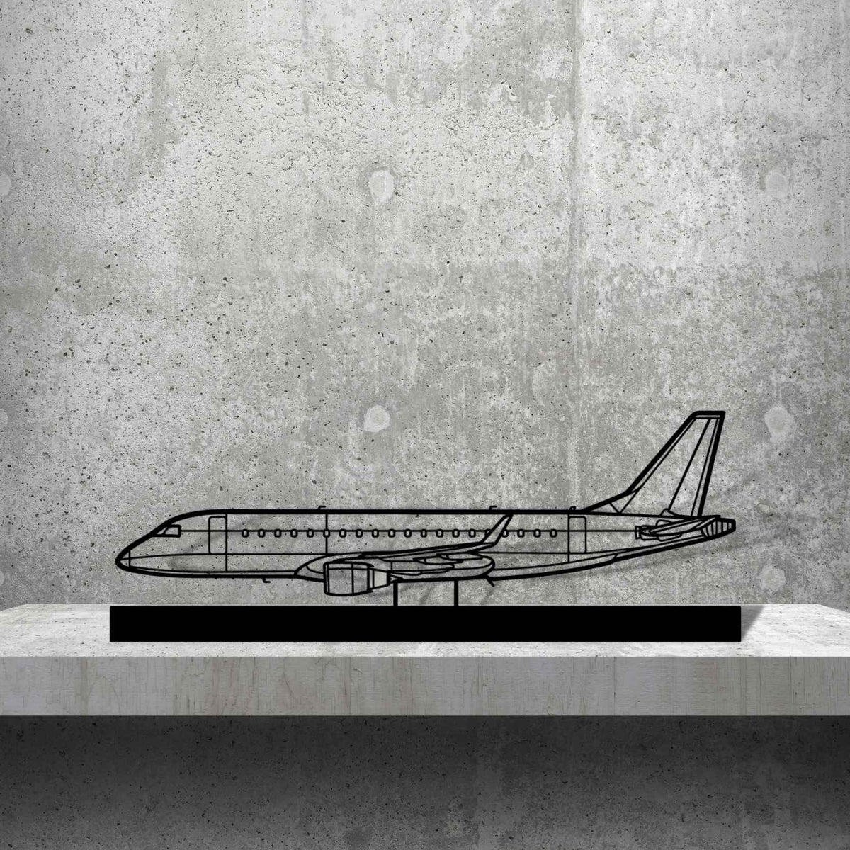 E175 Silhouette Metal Art Stand