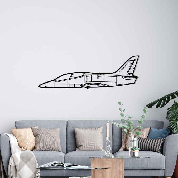 L-39NG Silhouette Metal Wall Art