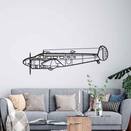 Model 18 Expeditor 3NM Silhouette Metal Wall Art