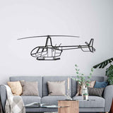 R66 Silhouette Metal Wall Art