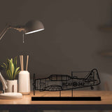 Harvard Silhouette Metal Art Stand