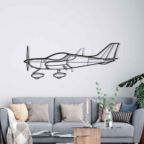 PS-28 SportCruiser Silhouette Metal Wall Art