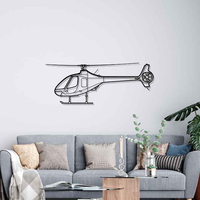 Cabri G2 2016 Silhouette Metal Wall Art