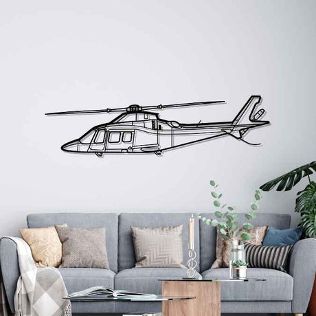 A109S Silhouette Metal Wall Art