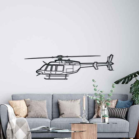407GX Silhouette Metal Wall Art
