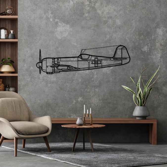Model 80 Silhouette Metal Wall Art