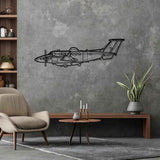 MC-12 EMARSS Silhouette Metal Wall Art