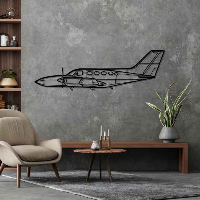 421C Silhouette Metal Wall Art