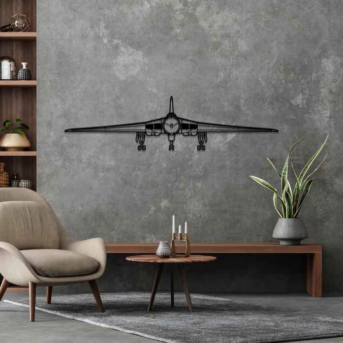Vulcan Front Silhouette Metal Wall Art