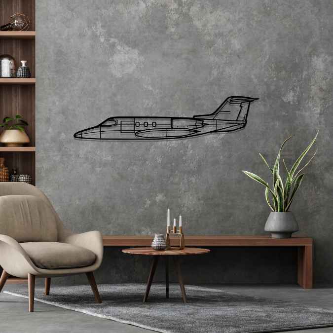 24F 1976 Silhouette Metal Wall Art