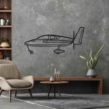 Cozy Mark IV Silhouette Metal Wall Art