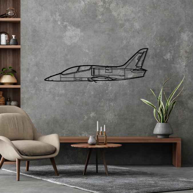 L-39NG Silhouette Metal Wall Art