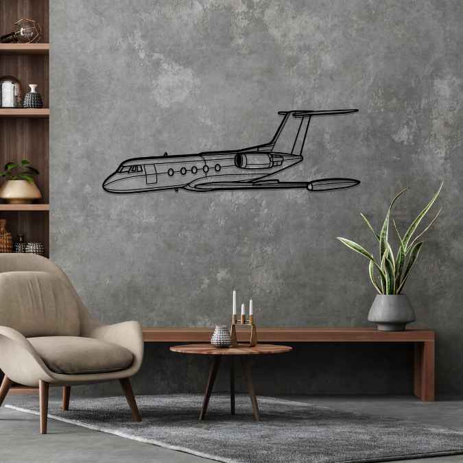 G-II  Angle Silhouette Metal Wall Art