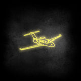 Citation M2 Angle Neon Silhouette