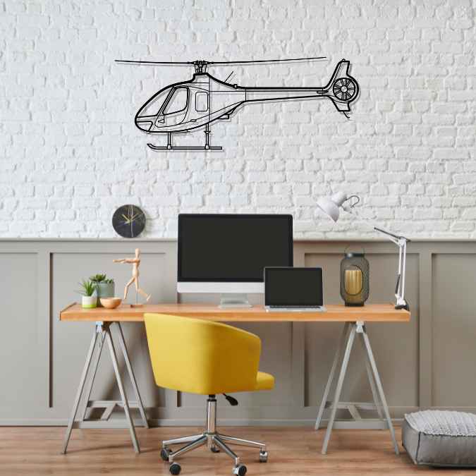 Cabri G2 2016 Silhouette Metal Wall Art