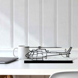H125E Silhouette Metal Art Stand