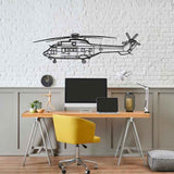 AS 332UL Silhouette Metal Wall Art