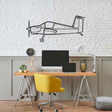 PL-4 Silhouette Metal Wall Art