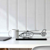 H145 Silhouette Metal Art Stand