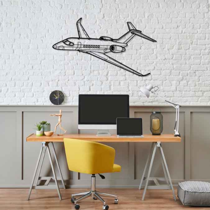 Citation Longitude Angle Silhouette Metal Wall Art