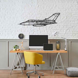 Tornado IDS Silhouette Metal Wall Art