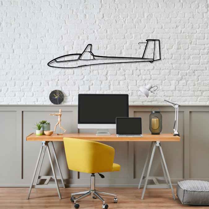 LS8-18 Silhouette Metal Wall Art