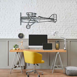 S.E.5a Silhouette Metal Wall Art