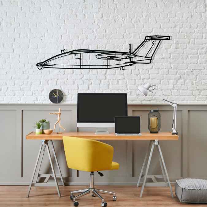 P.1HH HammerHead Silhouette Metal Wall Art